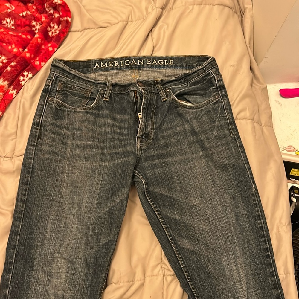 Denim pants from American eagle, original buttons!
